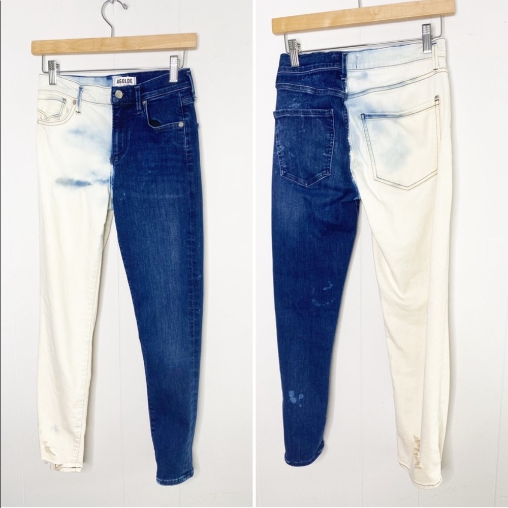 Agolde | Sophie High Rise Skinny Crop Jeans 25
